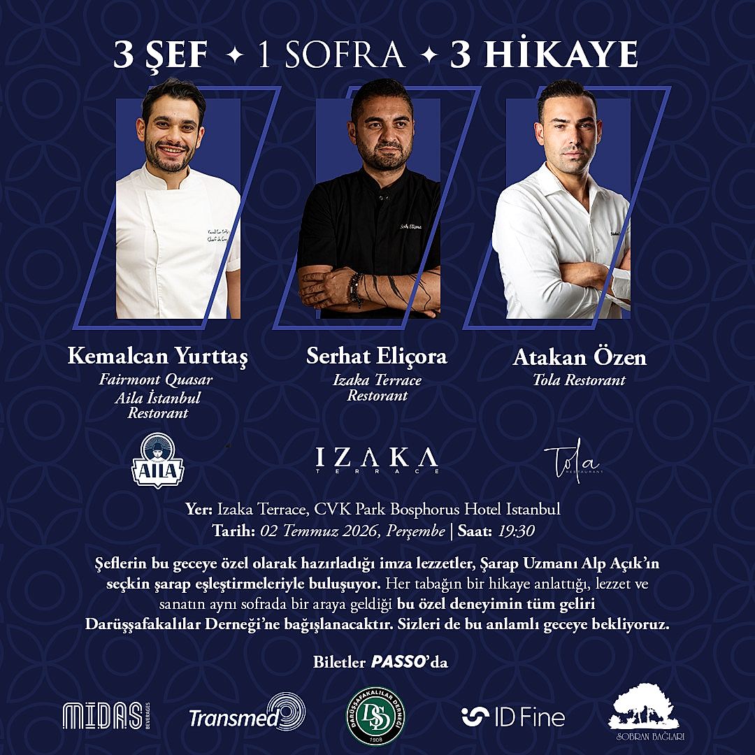 3 Şef 1 Sofra 3 Hikaye
